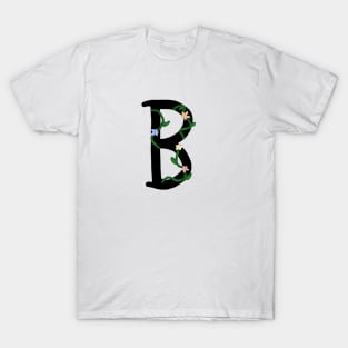 "B" Initial T-Shirt